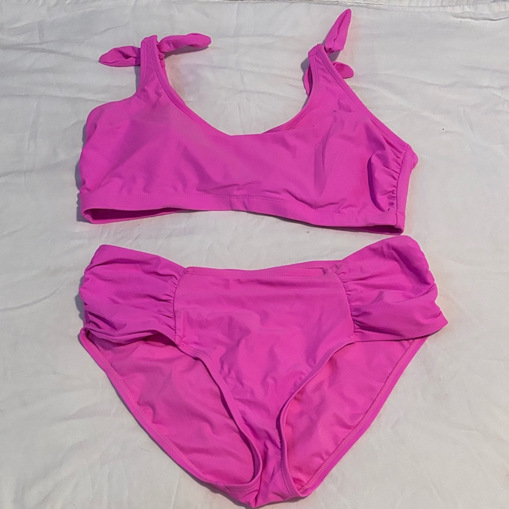 Vibrant Pink Bikini Set